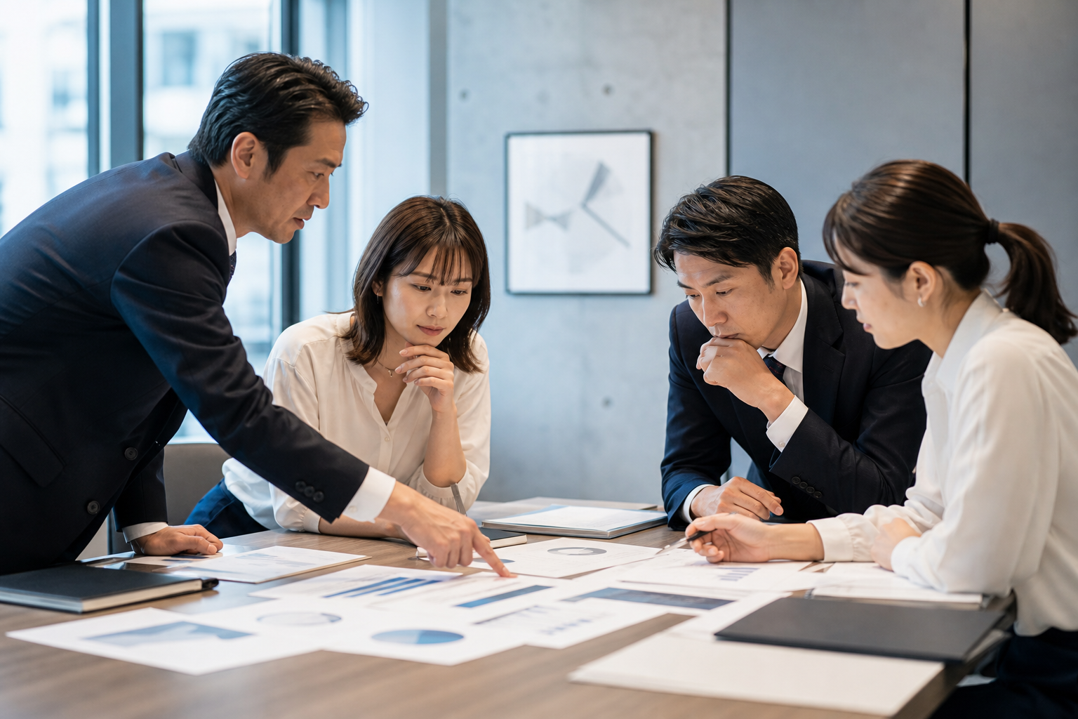 検索行動の変化を示す市場分析のイメージ